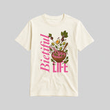 Bērnu kokvilnas T-krekls BIETIFUL LIFE